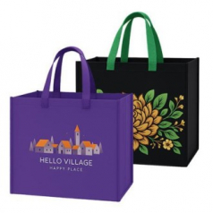 타포린 쇼핑가방(40x37x23cm) 리유저블백 다용도 쇼핑백 장바구니/인쇄가능 /인쇄 제작 가능/