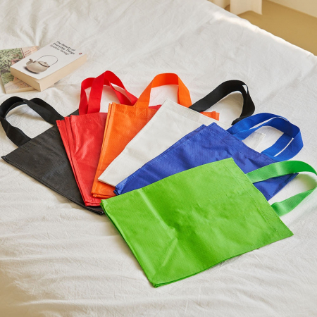 타포린가방 소형(27x33x20cm) 리유저블백 다용도 쇼핑백 장바구니 /인쇄 제작 가능/ #4