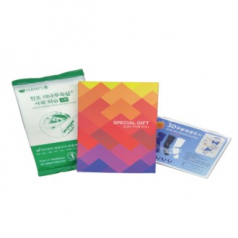 한포 대나무 속살 샤워티슈+무봉제 쿨토시 set