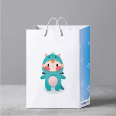 종이 쇼핑백 종이가방 인쇄 맞춤 제작 210x90x310mm