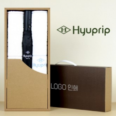 협립 2단 심플 자동우산 +협립눈꽃타월 2P-세트