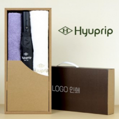 협립 2단 심플 자동우산 +협립호텔코마170타월 2P-세트