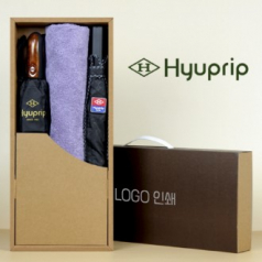 협립 2단 엠보 바이어스 자동우산 +협립 3단 70 완전자동우산 and 협립호텔코마170타월-세트