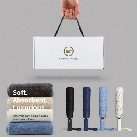 잭니클라우스3단자동암막+타올(180g)우산타올세트 #2