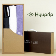 협립 3단 슈퍼TEN(10K) 초고밀도 카라비너 완전자동 우양산 +협립호텔코마170타월 2P-세트