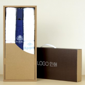 가르시아 2단 심플 자동우산 +협립눈꽃타월 2P-세트