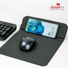 액센 MP250 15W 무선충전 마우스 패드