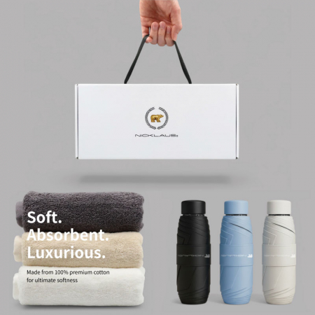 잭니클라우스5단암막+타올(200g)우산타올세트 #2