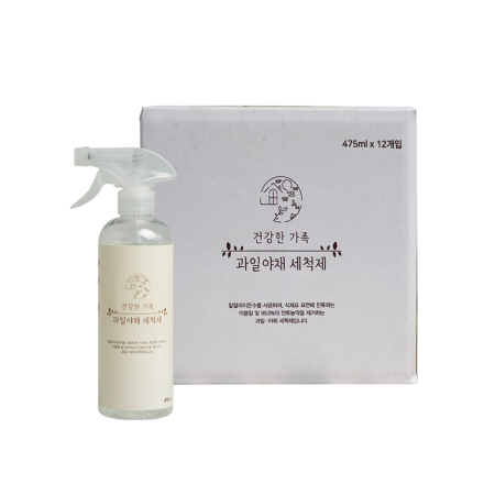 과일 야채 세척제 1종세척제 1박스(12입) #2