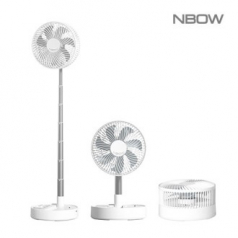 엔보우 탁상용 폴더블 회전 무선선풍기 모노플립