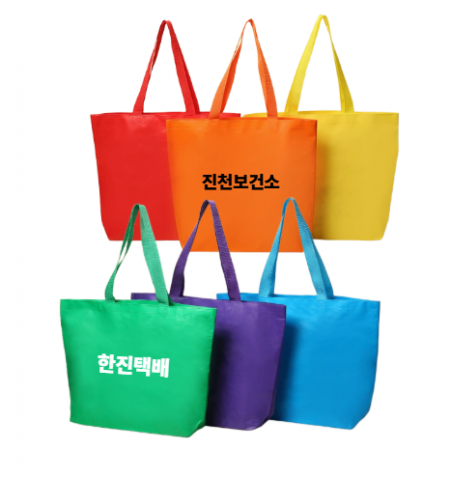 각민자 대형 타포린백 시장가방 바구니 소량제작 #2