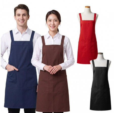 데일리 앞치마 남녀공용 주방 식당 카페 미술 공방 유치원 어린이집 #2