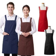 데일리 앞치마 남녀공용 주방 식당 카페 미술 공방 유치원 어린이집
