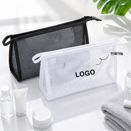 여행 필수템 한눈에 보이는 메쉬 파우치 #2