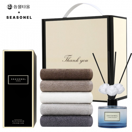 시즈넬 호텔 선물세트 디퓨저 120ml+노블레스 150g #2