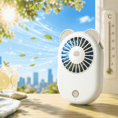 다용도 저소음 미니선풍기 목걸이선풍기 kc인증 선풍기 #2