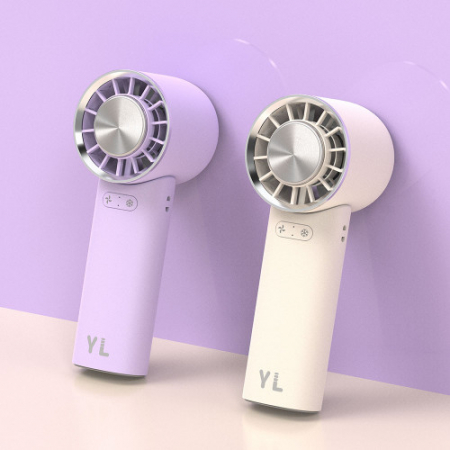 YL 급속 냉각 에어컨 USB C타입 아웃도어 탁상용 휴대용 손 선풍기 #2