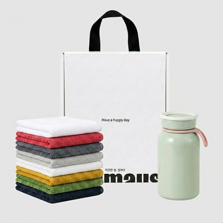 송월타올 무지 호텔타올 170g + 모노 밀크 텀블러 300ml #2