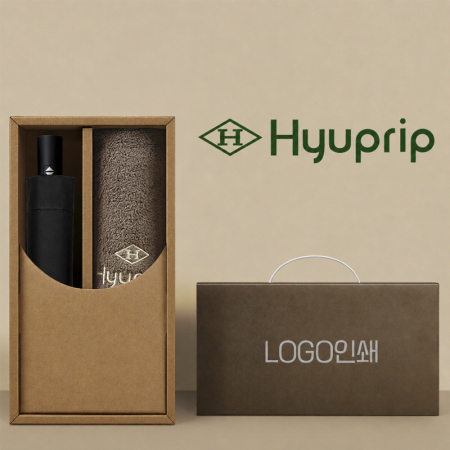 협립3단55 암막 모던 완전자동 우양산 +협립40수호텔코마180타월-세트 #2