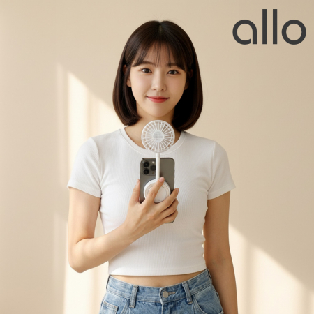 알로 FM1 맥세이프 휴대용 무선 미니 선풍기 #5