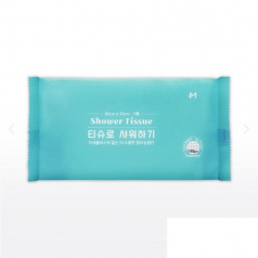 (DA) 100g 엠보싱원단 샤워티슈 20매