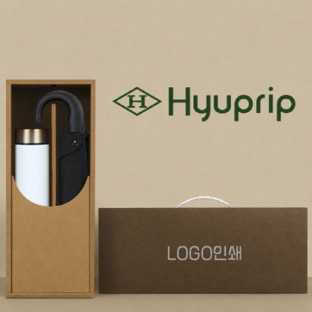 협립 3단 280T 블랙곡자손 완전자동 우산 +로나 이중진공 텀블러-세트 #2