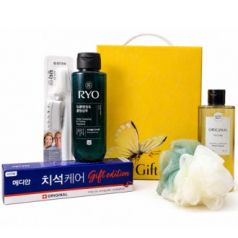 여행용 세트(치약.왕타칫솔.샴푸.바디워시.샤워볼)홍보.판촉.선물