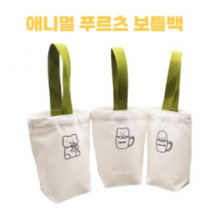 애니멀프루츠 에코백 텀블러가방 물병가방 캔버스가방 데일리백 미니에코백 보틀백