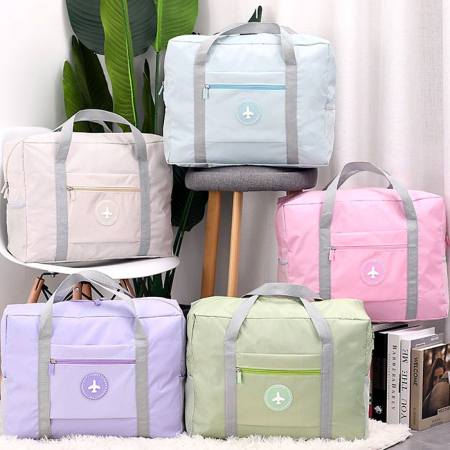 B008 소프트 보스턴 트래블 가방 접이식 폴딩백 캐리어 보조가방 주문제작 인쇄 여행가방 #2
