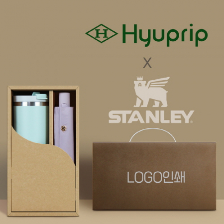 협립3단55 카본6K 완전자동 초경량 고밀도 암막 우양산 +킹덤 이중진공 핸들 텀블러-세트 #2