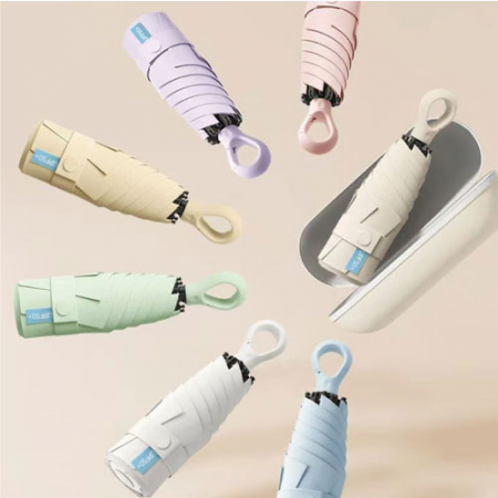 5단 경량 수동 양우산 파우치 우산 #2