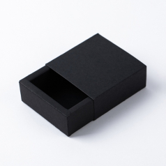 인기박스 무지 슬라이드 포장박스 블랙 가로8~