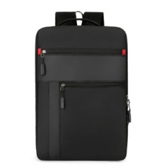 가죽포인트 대용량 비즈니스 백팩 가방