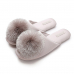 작은이미지: 루미에르 새틴 폼폼이 슬리퍼 핑크 #4