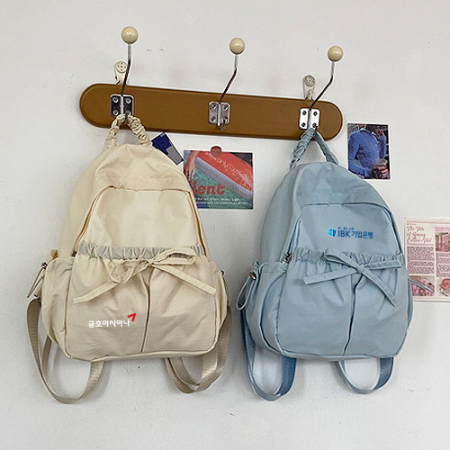 리본 가방 데일리 백팩 가방 H375 #2