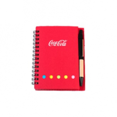 휴대용 스프링노트 볼펜 세트 H353