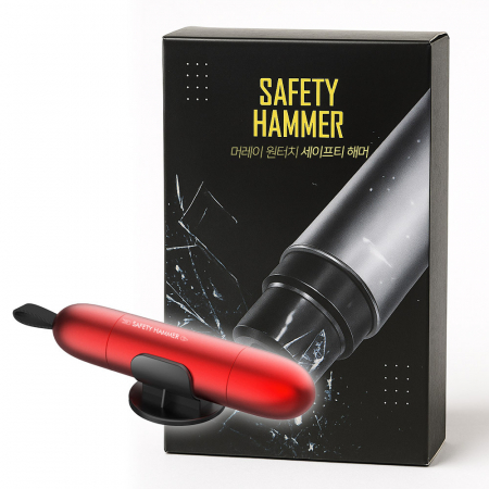 파인큐브 차량용 비상탈출 망치 #4