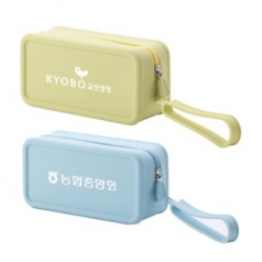 실리콘 지퍼백 미니 파우치 L H392