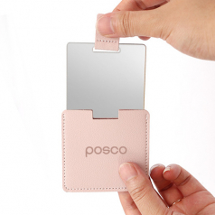 안깨지는 스테인리스 휴대용 손거울 H388