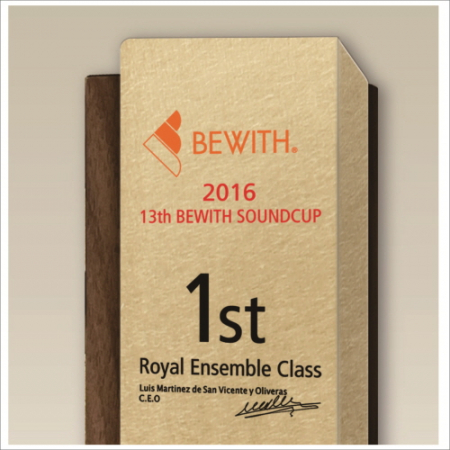 메탈 우드 상패5 #2