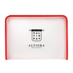 반투명 무지 지퍼화일 5cm / 실크인쇄