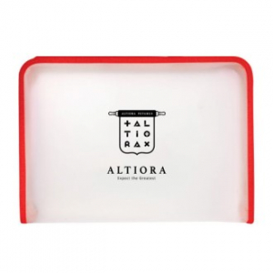 반투명 무지 지퍼화일 5cm / 실크인쇄