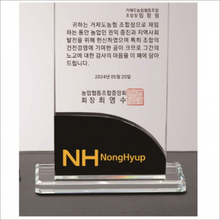 크리스탈 상패423 #3