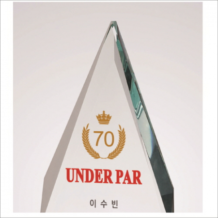 뿔 크리스탈 상패3 #3