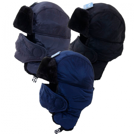 겨울 패딩 귀도리 마스크 탈부착 군밤 방한모자 #2