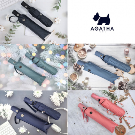 아가타 3단 팬던트 완전자동 슬림암막 우양산(UV코팅)* #4