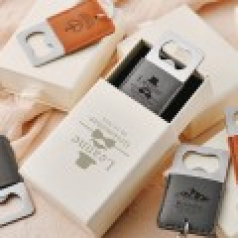 TUMU 가죽 병따개 맞춤 로고 휴대용 오프너 국경간 선물용 판촉물 기념품 J15