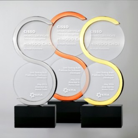 금속상패 임명 공로 재직 감사패 ART387 #2