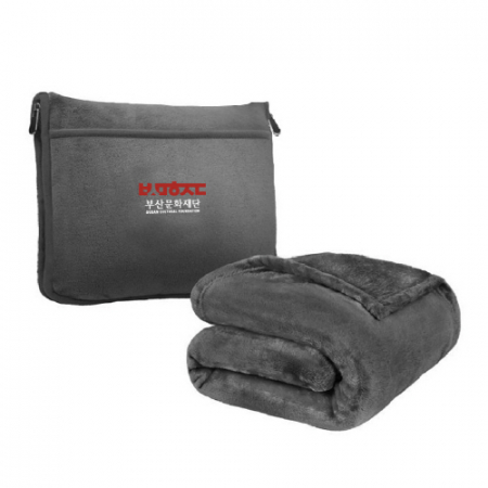 3웨이 항공담요 기내 쿠션 무릎담요 1P #3