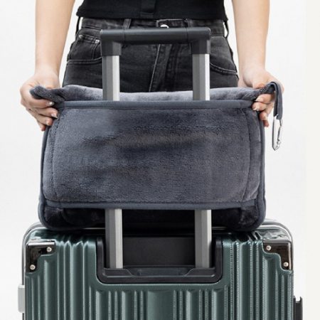 3웨이 항공담요 기내 쿠션 무릎담요 1P #2